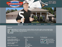 Tablet Screenshot of plumbingfixtureinstallations.com